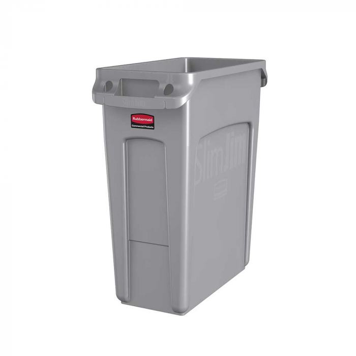 RUBBERMAID Abfallbehälter SLIM JIM 87,0 L 2 Griffe PE